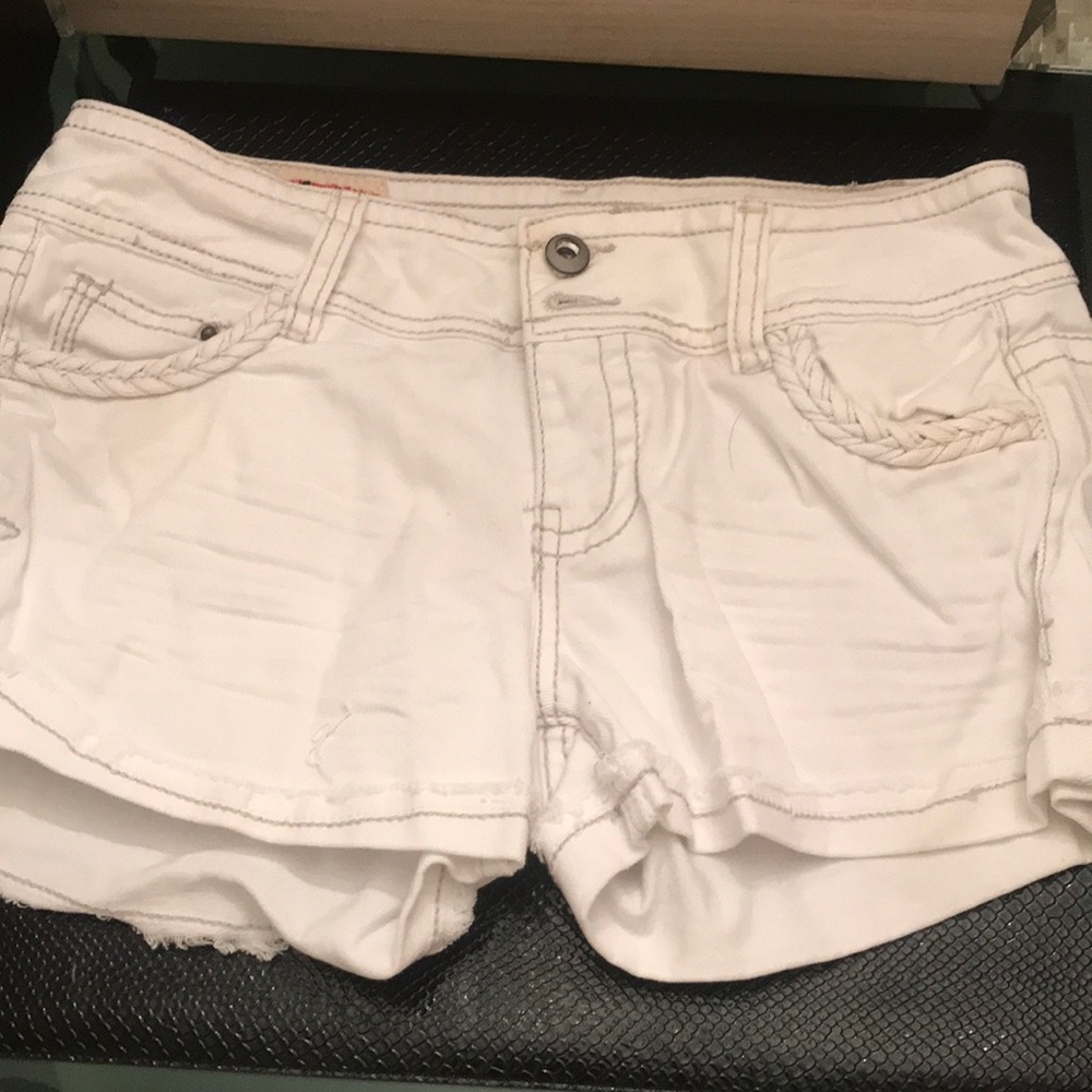 White shorts